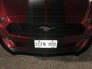 2015-17 Mustang Non Performance Pack - 2PC Front Splitter - Aluminum Composite