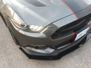 2015-17 Mustang Performance Pack - 2PC Front Splitter - Aluminum Composite