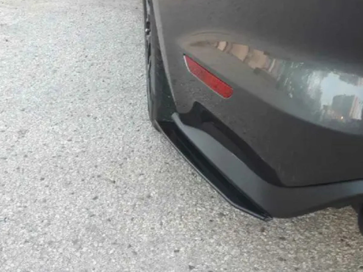 2015-17 Mustang - Rear Side Splitters - Aluminum Composite
