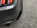 2015-17 Mustang - Rear Side Splitters - Aluminum Composite