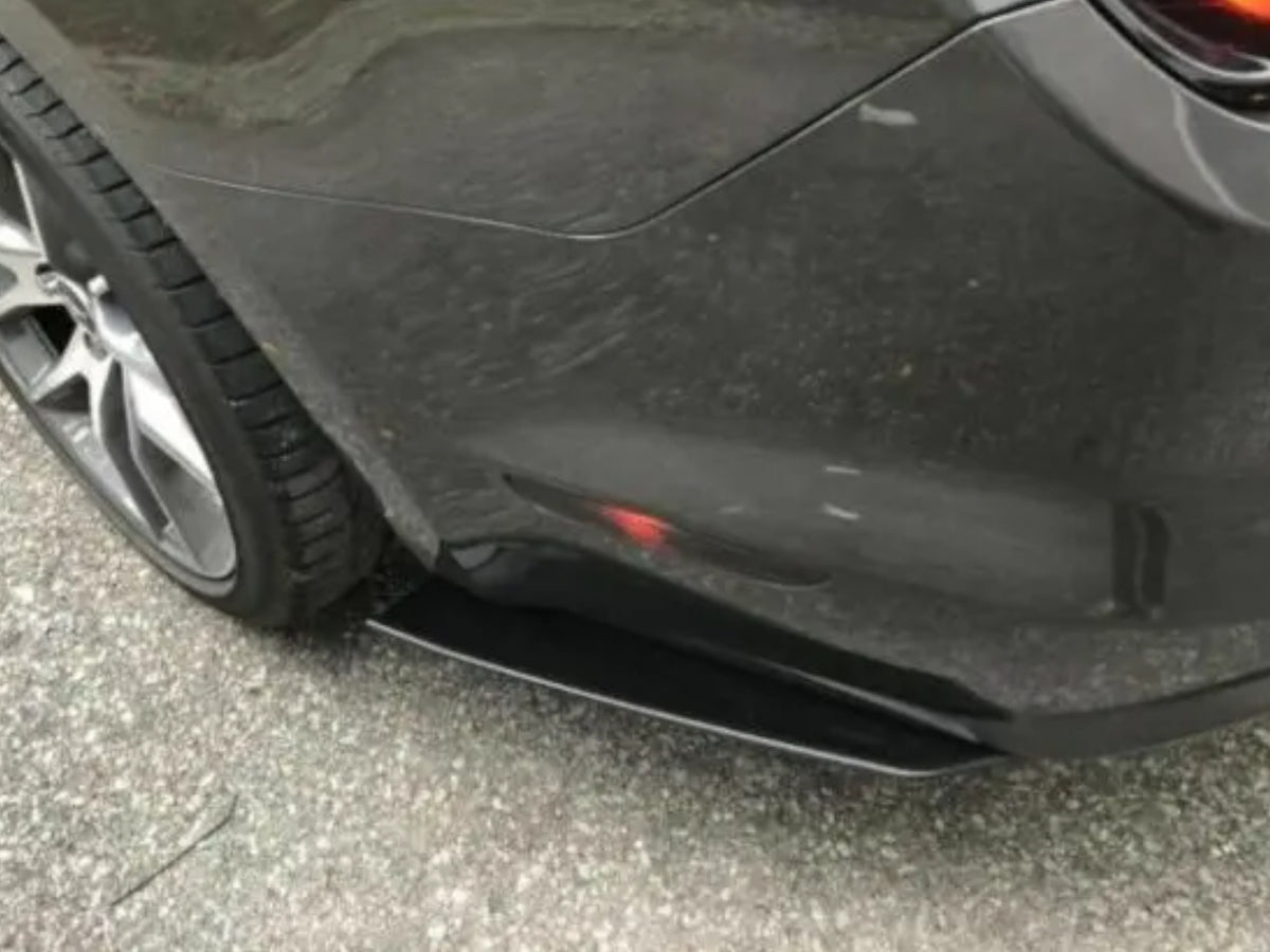 2015-17 Mustang - Rear Side Splitters - Aluminum Composite