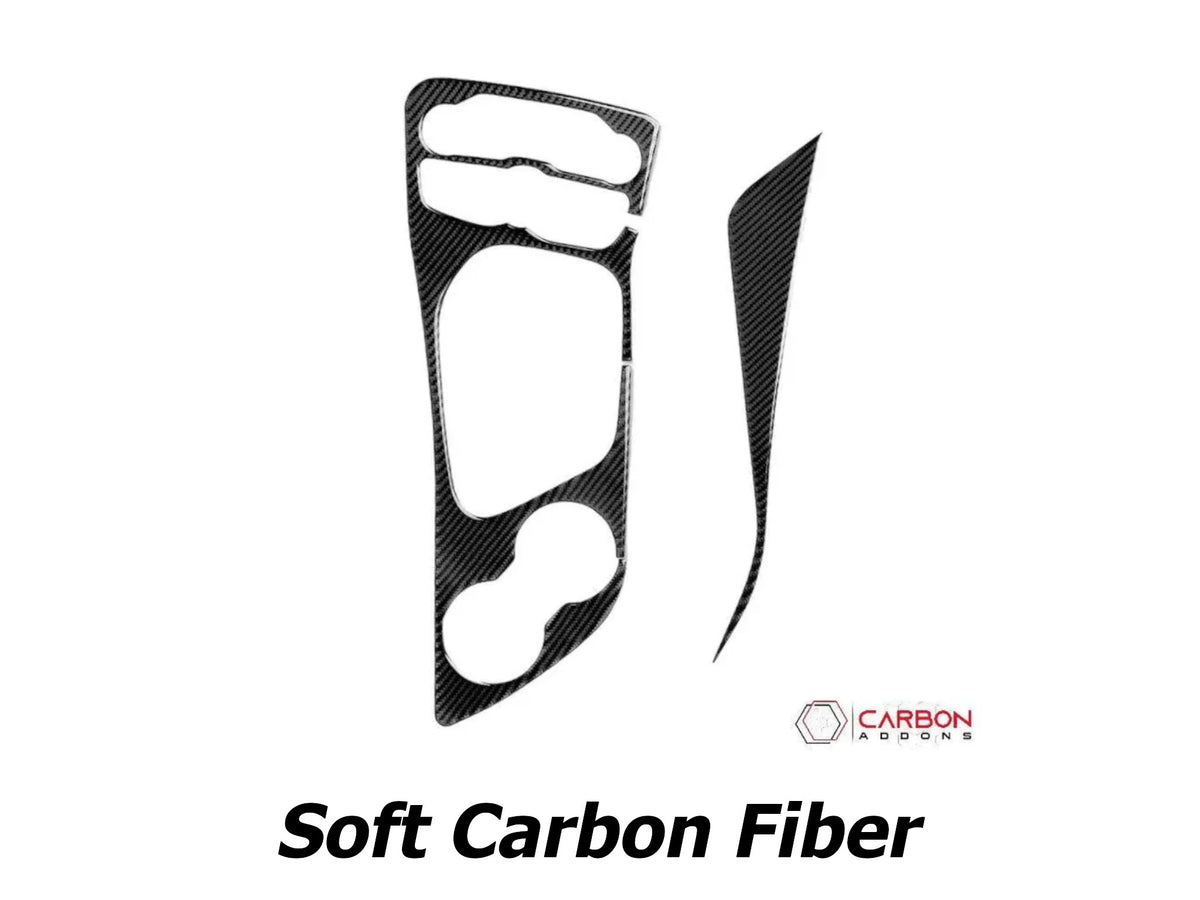 2015-23 Challenger - Center Console Cover - Carbon Fiber