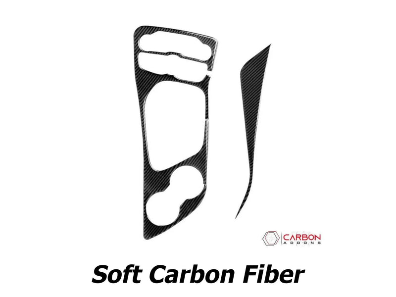 2015-23 Challenger - Center Console Cover - Carbon Fiber