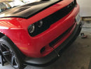 2015-23 Challenger Hellcat - 2PC Front Splitter - Aluminum Composite