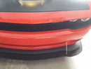 2015-23 Challenger Hellcat - 2PC Front Splitter - Aluminum Composite