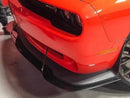 2015-23 Challenger Hellcat - 2PC Front Splitter - Aluminum Composite