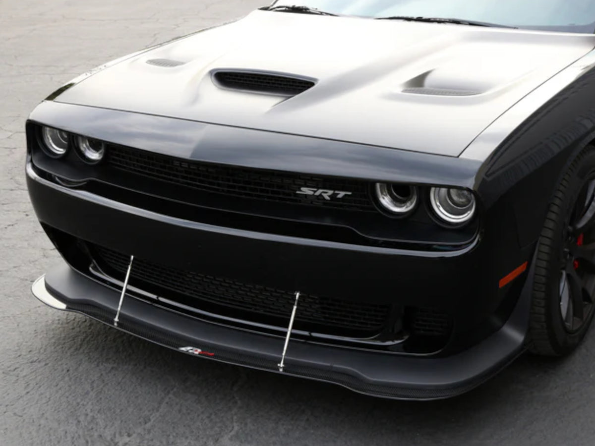 2015-23 Challenger Hellcat - Front Lip Splitter - Carbon Fiber