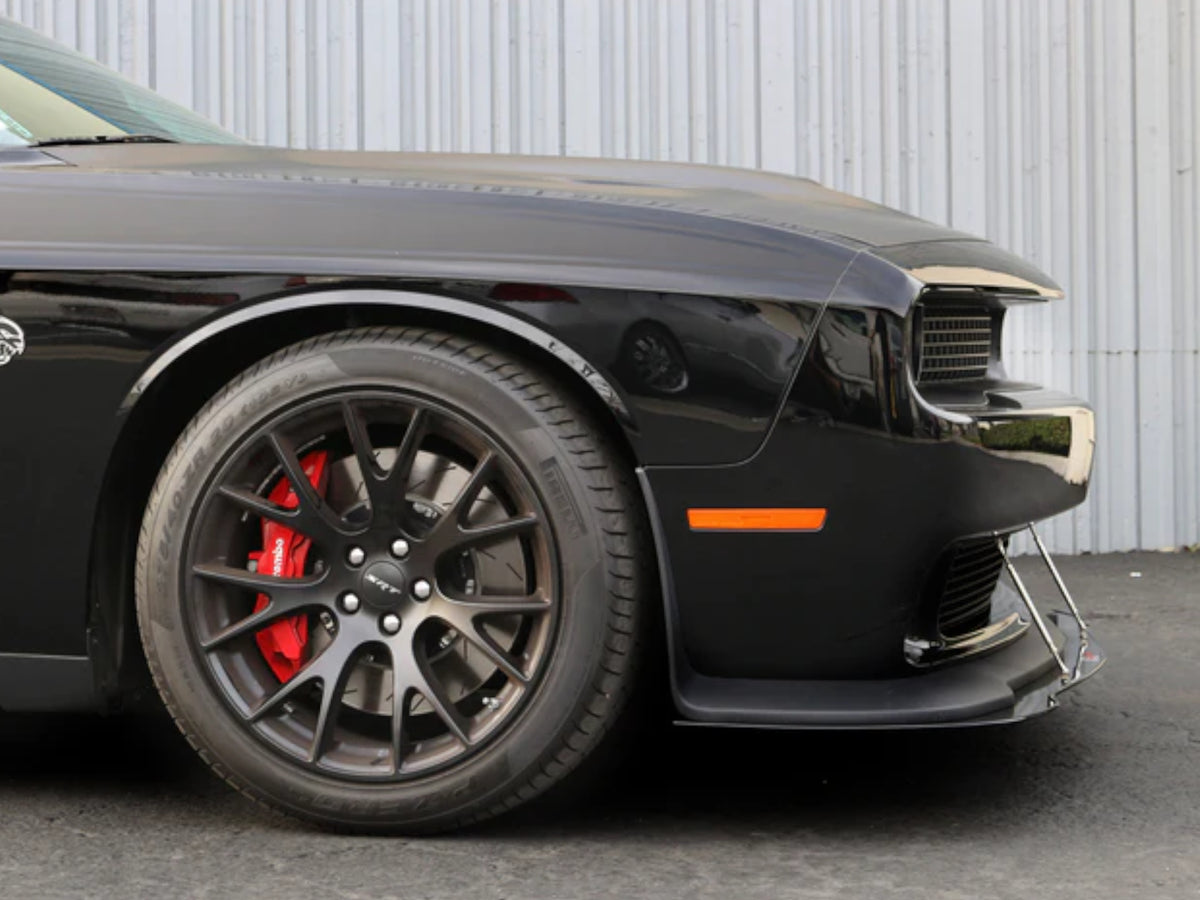 2015-23 Challenger Hellcat - Front Lip Splitter - Carbon Fiber