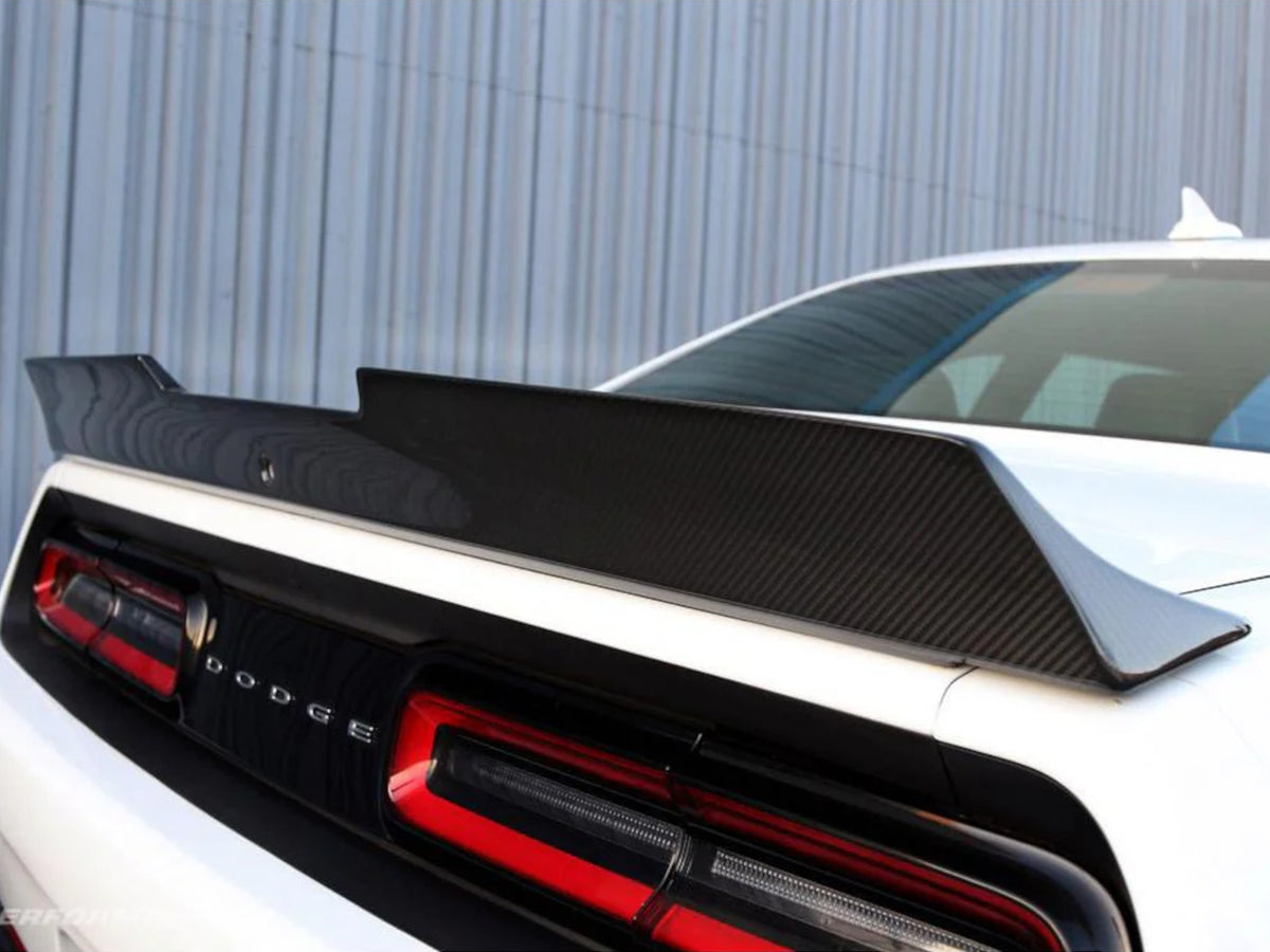 2015-23 Challenger - Rear Decklid Spoiler - Carbon Fiber
