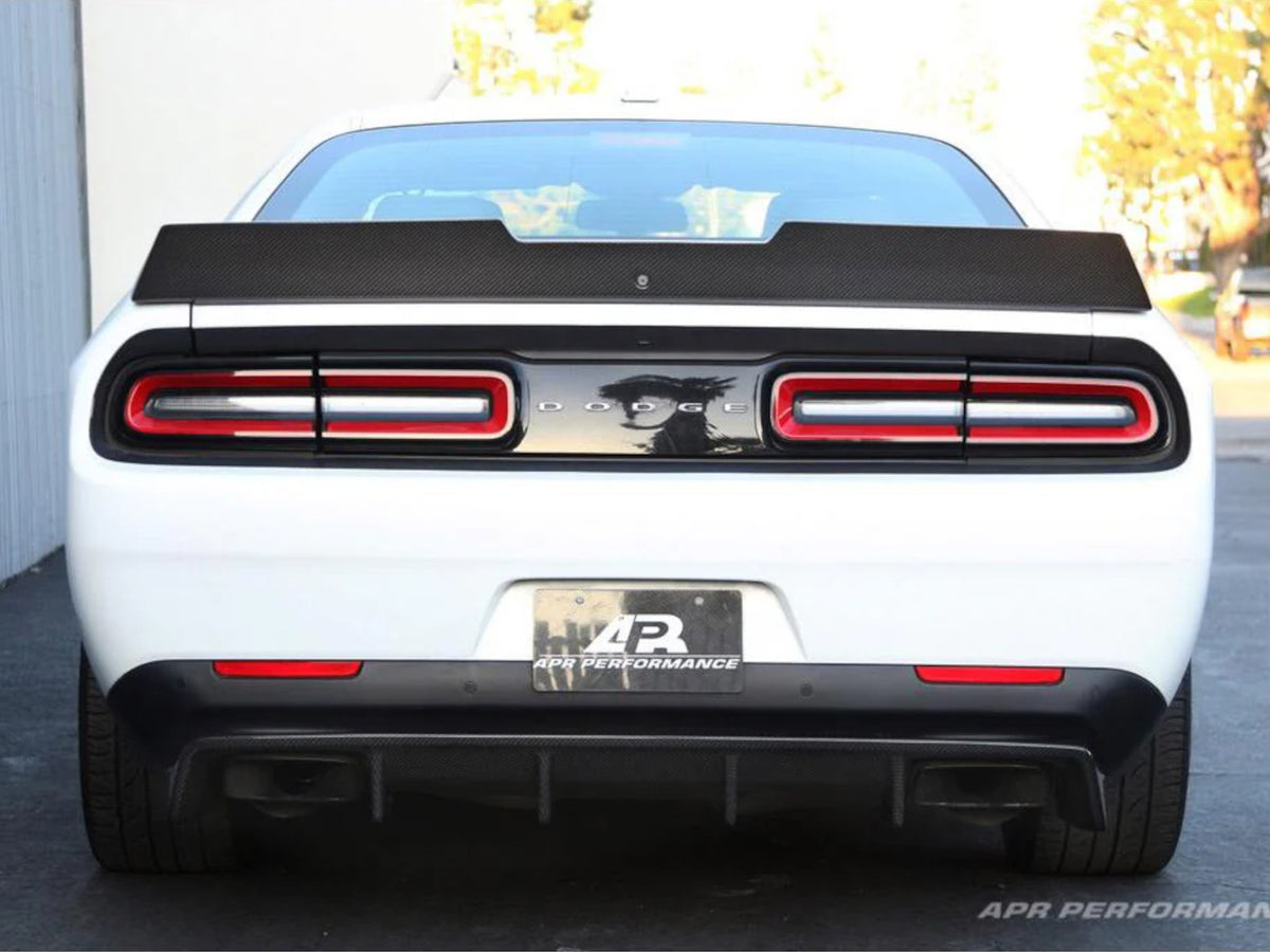 2015-23 Challenger - Rear Decklid Spoiler - Carbon Fiber