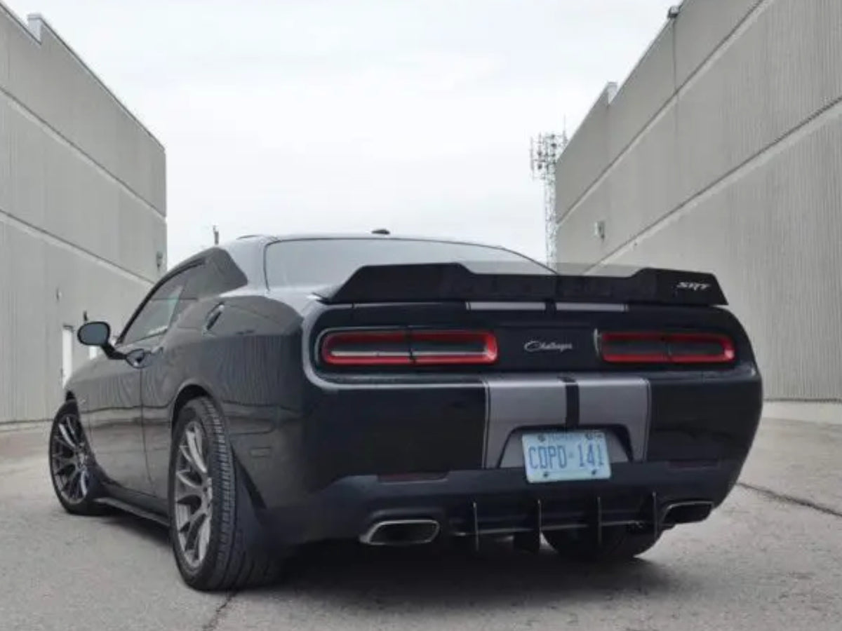 2015-23 Challenger - Rear Diffuser - Aluminum Composite