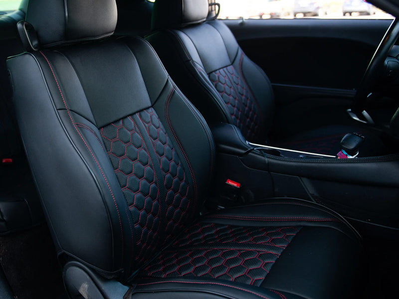 2015-23 Challenger - Seat Covers Front and Rear - Artificial Leather