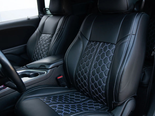 2015-23 Challenger - Seat Covers Front and Rear - Artificial Leather