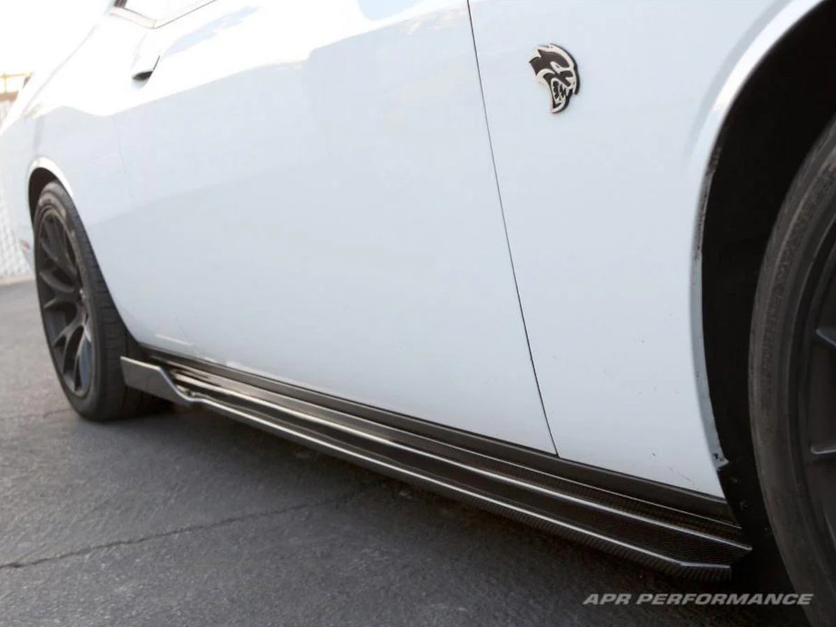 2015-23 Challenger - Side Skirts - Carbon Fiber
