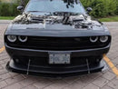 2015-23 Challenger SRT Scat Pack 392 GT - 2PC Front Splitter - Aluminum Composite