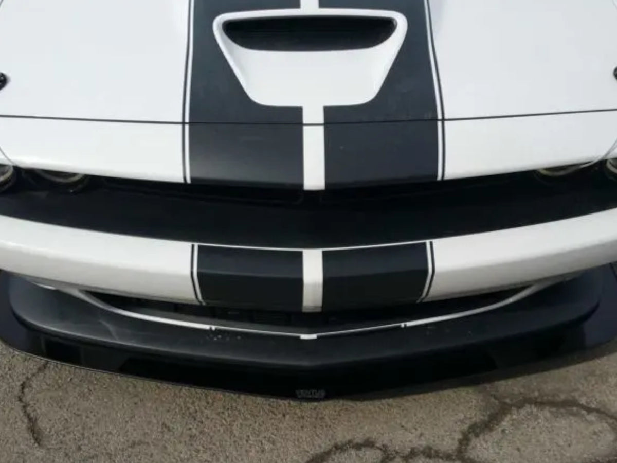 2015-23 Challenger SRT Scat Pack 392 GT - 2PC Front Splitter - Aluminum Composite