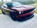 2015-23 Challenger SXT RT - 2PC Front Splitter - Aluminum Composite