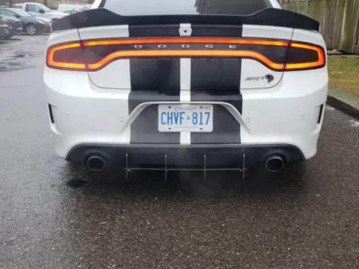 2015-23 Charger - Rear Diffuser - Aluminum Composite