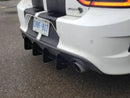 2015-23 Charger - Rear Diffuser - Aluminum Composite