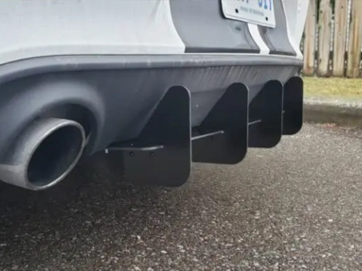 2015-23 Charger - Rear Diffuser - Aluminum Composite