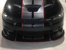 2015-23 Charger SRT 392/Hellcat/Daytona/Scat Pack - 2PC Front Splitter - Aluminum Composite