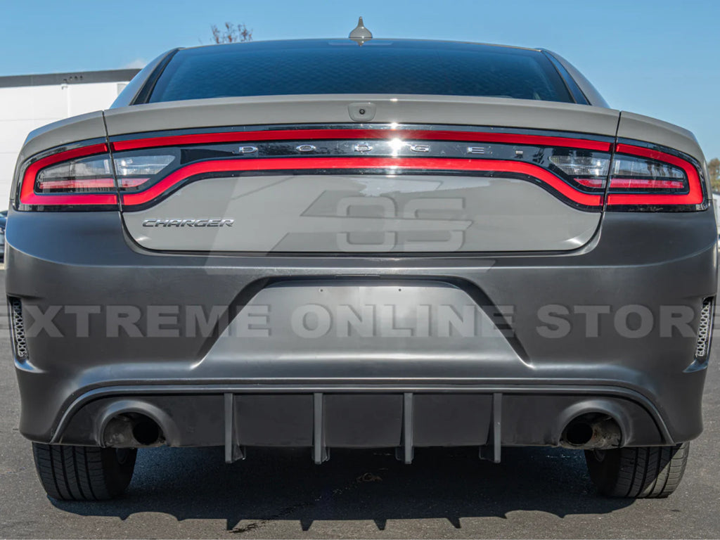 2015 Hellcat Rear 2015-23 Charger - SRT Hellcat Style Rear Bumper