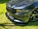 2015-23 Charger SE/SXT/RT - 2PC Front Splitter - Aluminum Composite