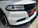 2015-23 Charger SE/SXT/RT - 2PC Front Splitter - Aluminum Composite