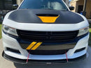 2015-23 Charger SE/SXT/RT - 2PC Front Splitter - Aluminum Composite