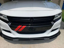 2015-23 Charger SE/SXT/RT - 2PC Front Splitter - Aluminum Composite