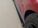 2015-23 Mustang - 2PC Side Splitters - Aluminum Composite