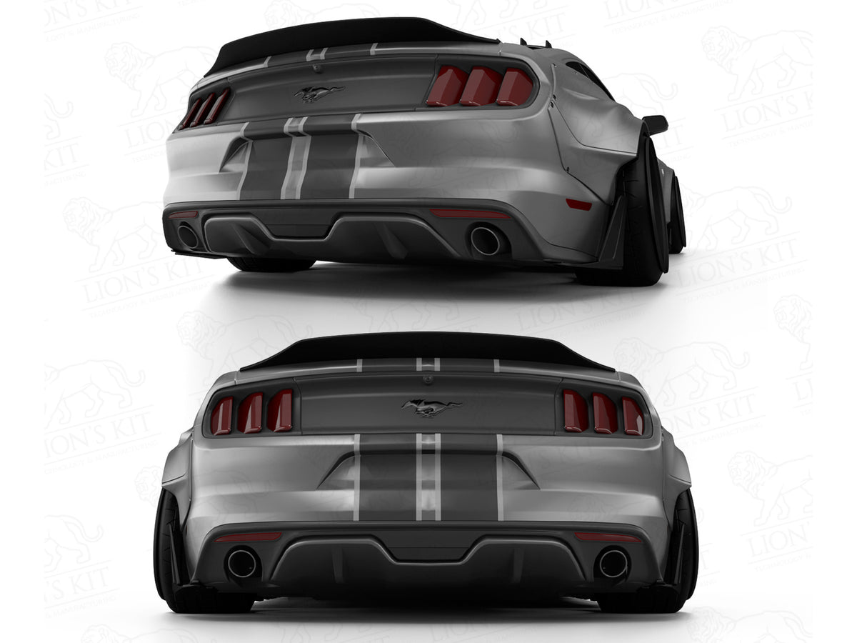 2015-23 Mustang - Ducktail Spoiler V1