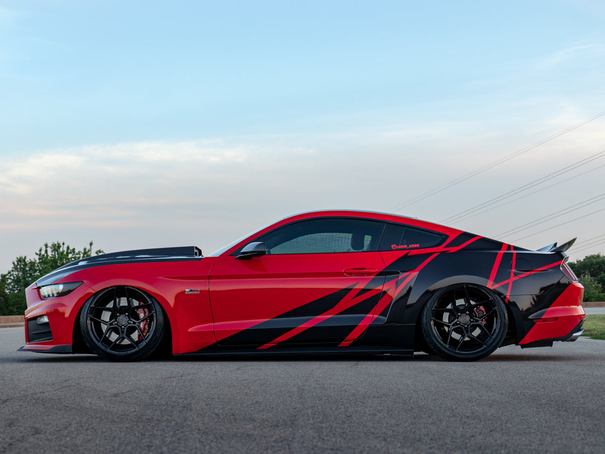 Mustang - RFX11 Wheels - Gloss Black - Titanium - Bronze