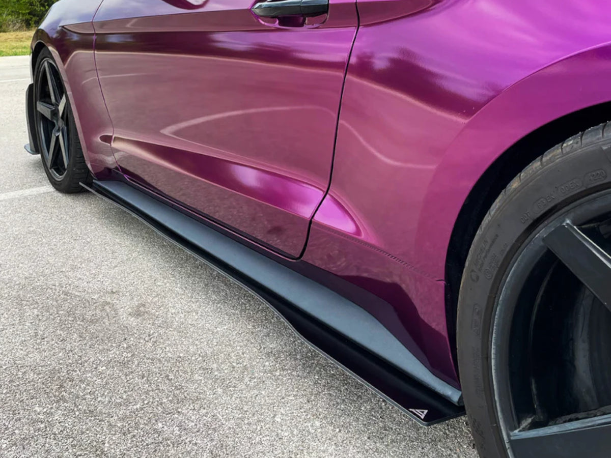 2015-23 Mustang - Side Skirt Splitters