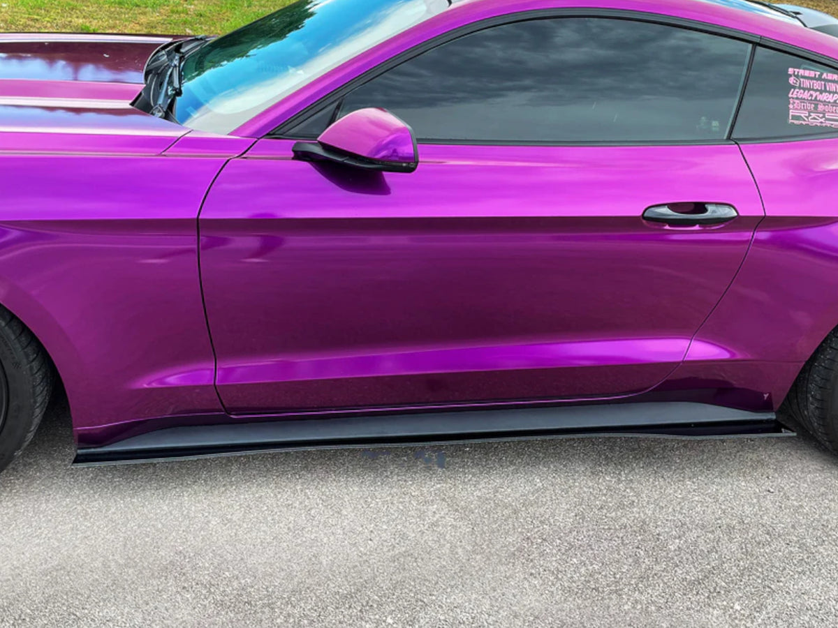 2015-23 Mustang - Side Skirt Splitters