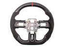 2015-23 Mustang - Steering Wheel Suede/Leather - Carbon Fiber