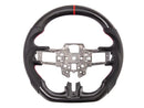 2015-23 Mustang - Steering Wheel Suede/Leather - Carbon Fiber