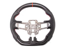 2015-23 Mustang - Steering Wheel Suede/Leather - Carbon Fiber