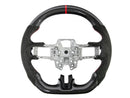 2015-23 Mustang - Steering Wheel Suede/Leather - Carbon Fiber