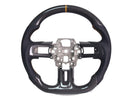 2015-23 Mustang - Steering Wheel Suede/Leather - Carbon Fiber