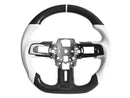 2015-23 Mustang - Steering Wheel Suede/Leather - Carbon Fiber