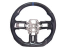 2015-23 Mustang - Steering Wheel Suede/Leather - Carbon Fiber