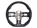 2015-23 Mustang - Steering Wheel Suede/Leather - Carbon Fiber