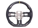 2015-23 Mustang - Steering Wheel Suede/Leather - Carbon Fiber