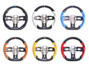 2015-23 Mustang - Steering Wheel Suede/Leather - Carbon Fiber