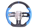 2015-23 Mustang - Steering Wheel Suede/Leather - Carbon Fiber