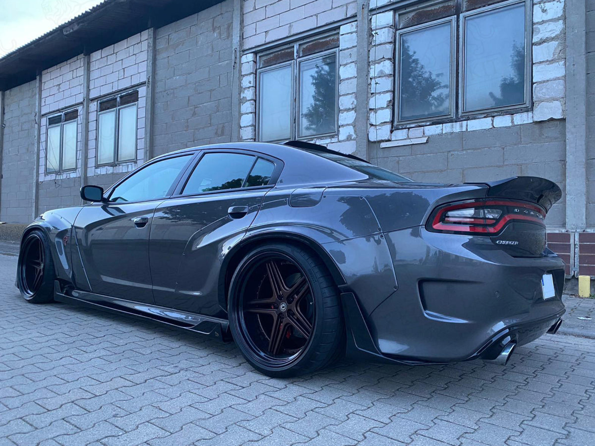 2015-23 Charger - Rear Bumper Side Splitters V1