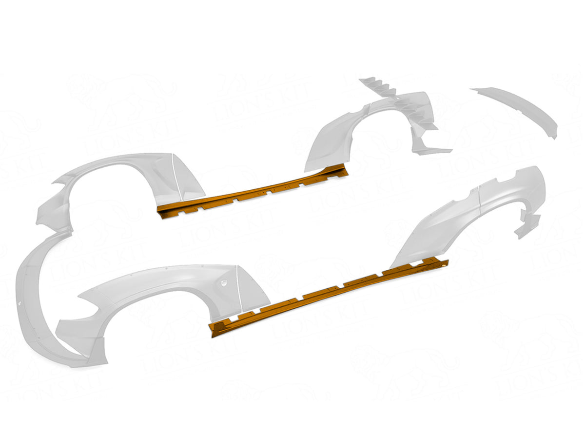2015-23 Charger - Side Skirt Splitters V1