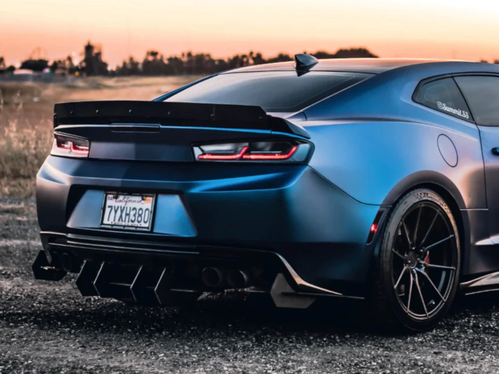 Camaro Car Rear 2016-24 Camaro - Classic Edition Rear Diffuser