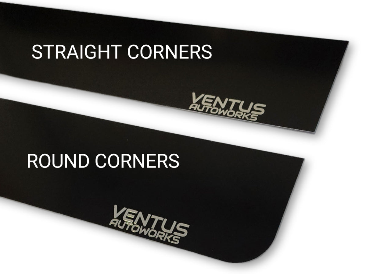 2008-23 Challenger - 2PC Side Splitters - Aluminum Composite